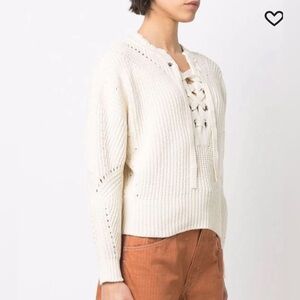 Isabel Marant lace up sweater